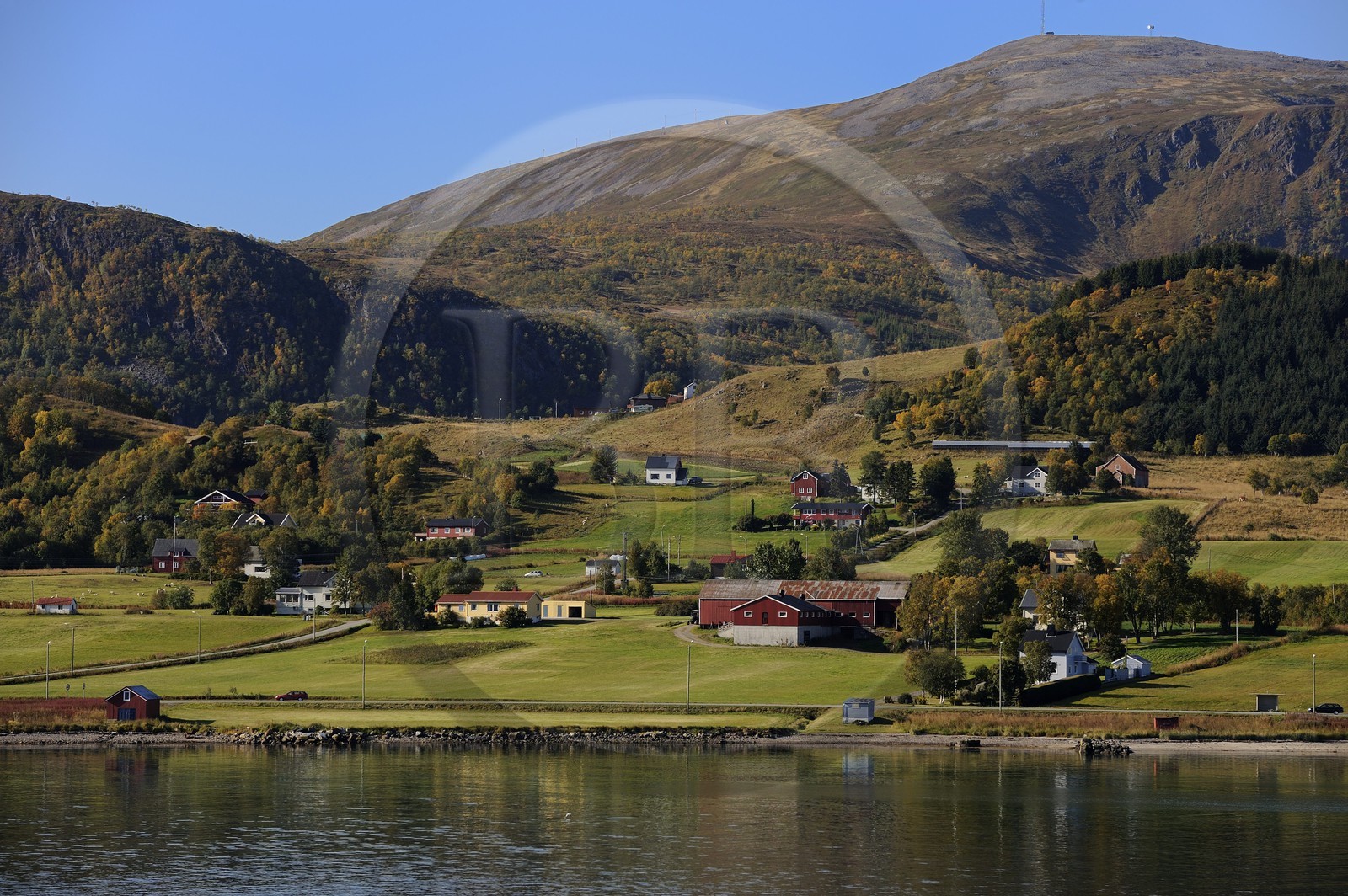 Norvège, Nordland, la côte des iles Westeralen