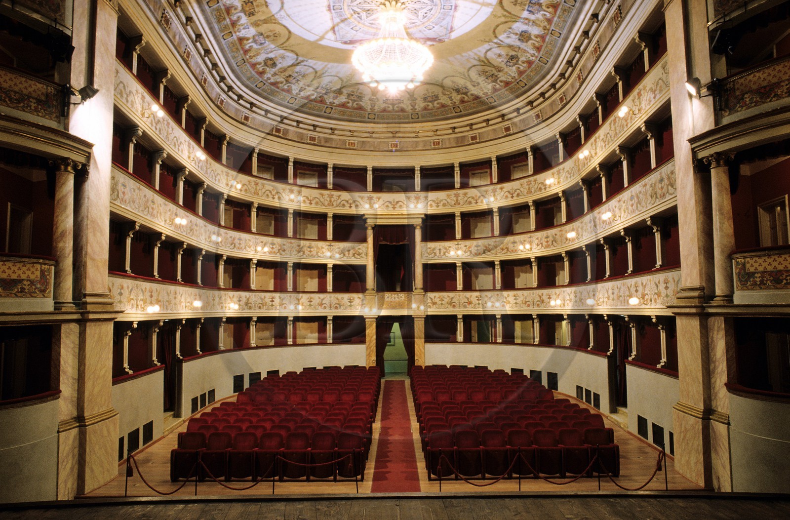 Italie, Toscane, Sienne, le Théâtre dei Rinnovati