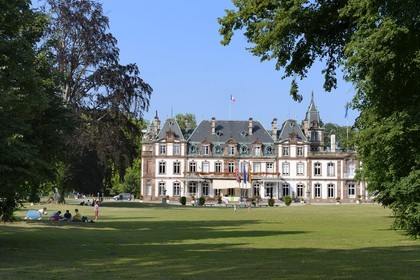 France, Bas Rhin (67), Strasbourg, le chateau de Pourtalès (XVIIIème siècle)