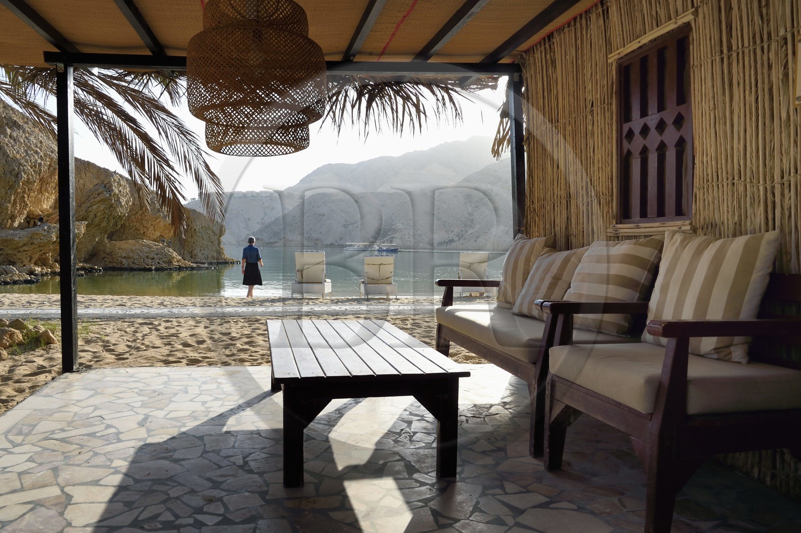 Sultanat d'Oman, Mascate, Qantab, Al-Jissah bay, Muscat Hills Resort