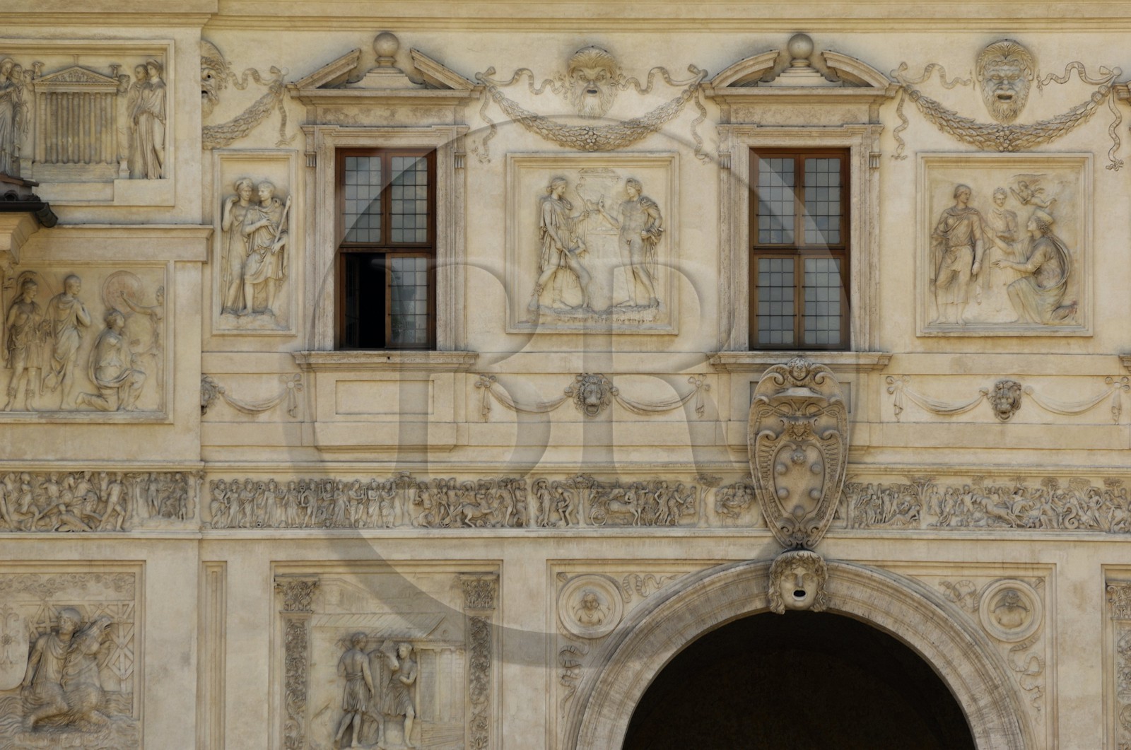 Italy, Lazio, Rome, historical center listed as World Heritage by UNESCO, the Villa Medici on the Pincian Hill houses the French Academy in Rome since 1803