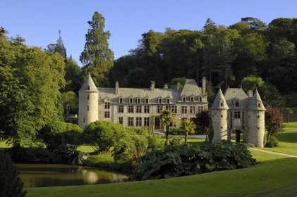 France, Manche (50), Cap de la Hague, château de Nacqueville