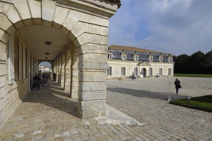 France, Charente-Maritime (17), Rochefort, le quartier de l'Arsenal, la Corderie Royale