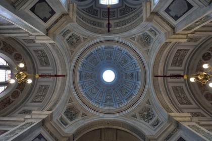 France, Corse du Sud, Ajaccio, Fesh Palace, Imperial Chapel ceiling