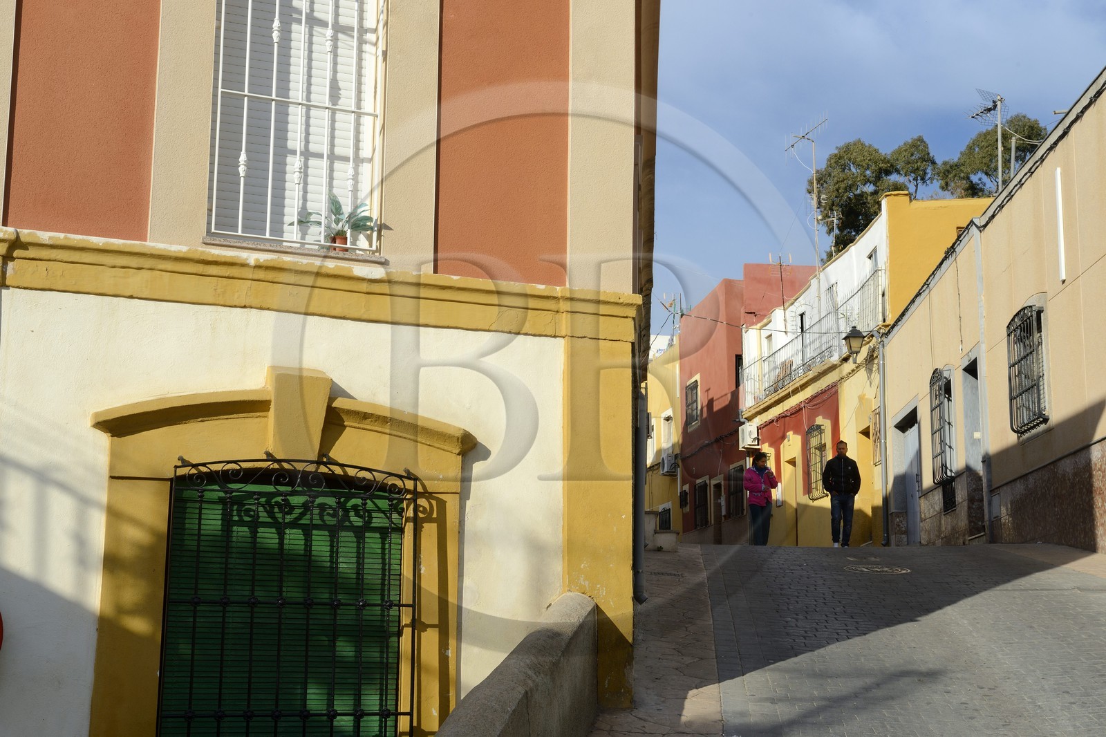 Espagne, Andalousie, Almeria, quartier de la Medina dans la vieille ville