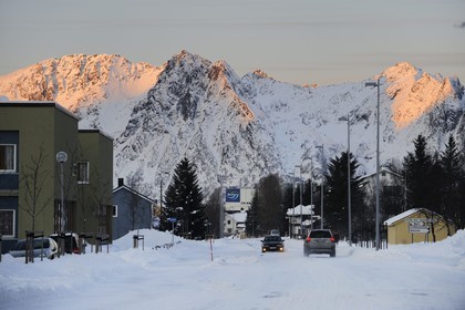 Norvège, Nordland, iles des Westeralen, village de Myre