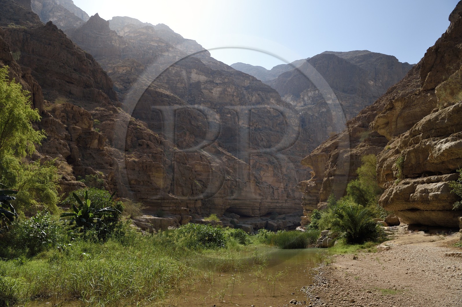 Sultanat d'Oman, région d'Ash Sharqiyah, Tiwi, Wadi ash Shab