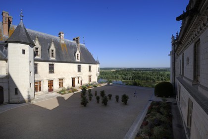 France, Loir-et-Cher (41), Vallée de la Loire classée Patrimoine Mondial de l'UNESCO, château de Chaumont-sur-Loire