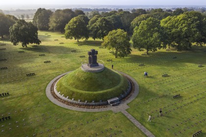 France, Calvados, La Cambe, German military cemetery of the second world war