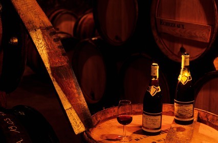 France, Côte-d'Or (21), Beaune, cave vinicole de Champy Père et Fils