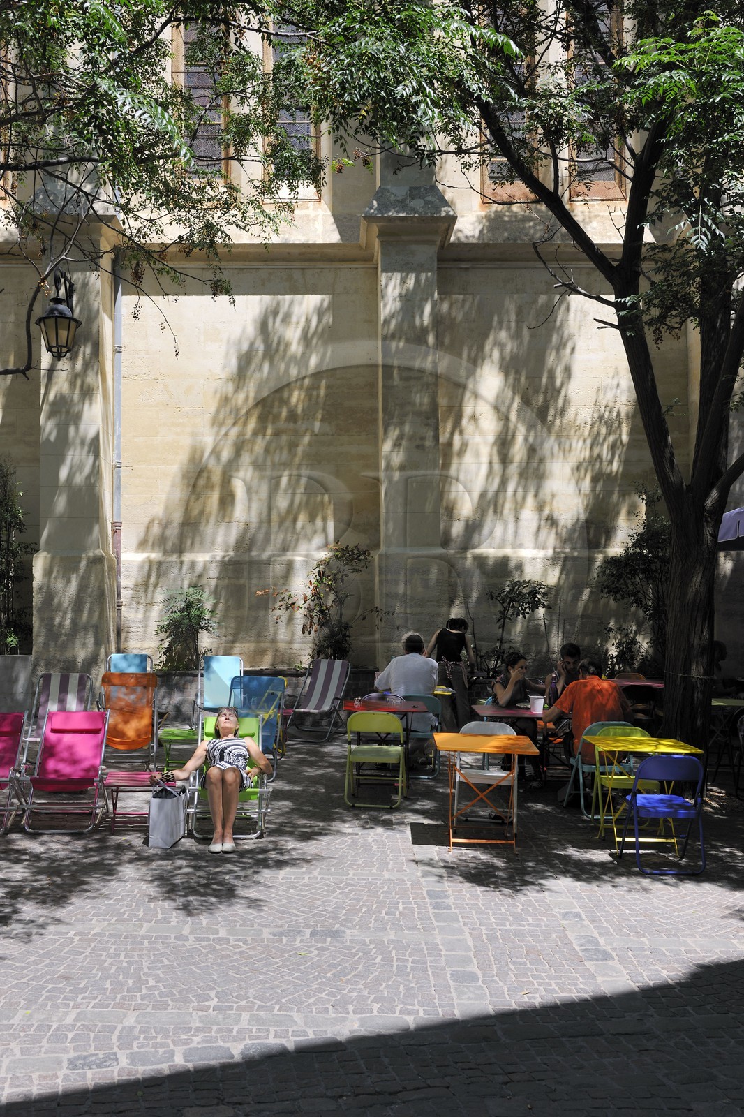 France, Hérault (34), Montpellier, centre historique, l'Ecusson, église Sainte Anne