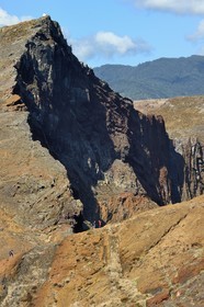 Portugal, Madeira Island, hike in the Ponta de Sao Lourenço nature reserve in the far east of the island