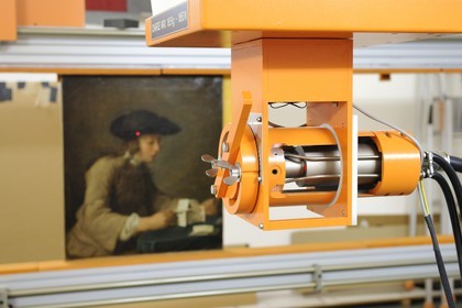 France, Paris, Centre for Research and Restoration of the Museums of France (C2RMF for Centre de recherche et de restauration des musées de France), X-ray room