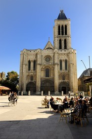 France, Seine-Saint-Denis (93), Saint-Denis, la basilique de Saint-Denis