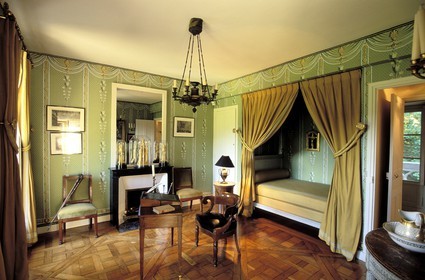 France, Hauts de Seine, Châtenay Malabry, Vallee aux loups, Chateaubriand 's house, his bedroom