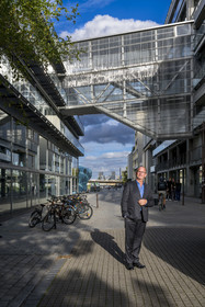 France, Loire-Atlantique (44), Nantes, Ecole nationale supérieure d'architecture créé par les architectes primés Lacaton & Vassal, Eric Lengereau son directeur