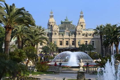 Principauté de Monaco, Monaco, Monte-Carlo, Société des Bains de Mer de Monaco, place du casino, le casino, Mention obligatoire : Société des Bains de Mer de Monaco