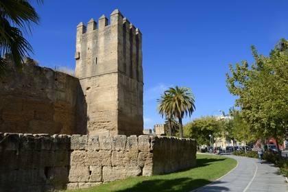 Spain, Andalusia, Seville, Macarena district, last vestiges of the ramparts that surrounded the town
