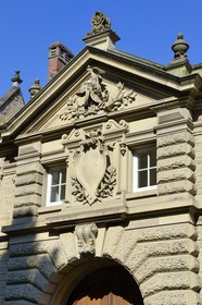 France, Bas-Rhin (67), Strasbourg, quartier de la Neustadt datant de la periode allemande, rue du Général Frère, les anciennes écuries impériales (1885) annexe du Palais du Rhin