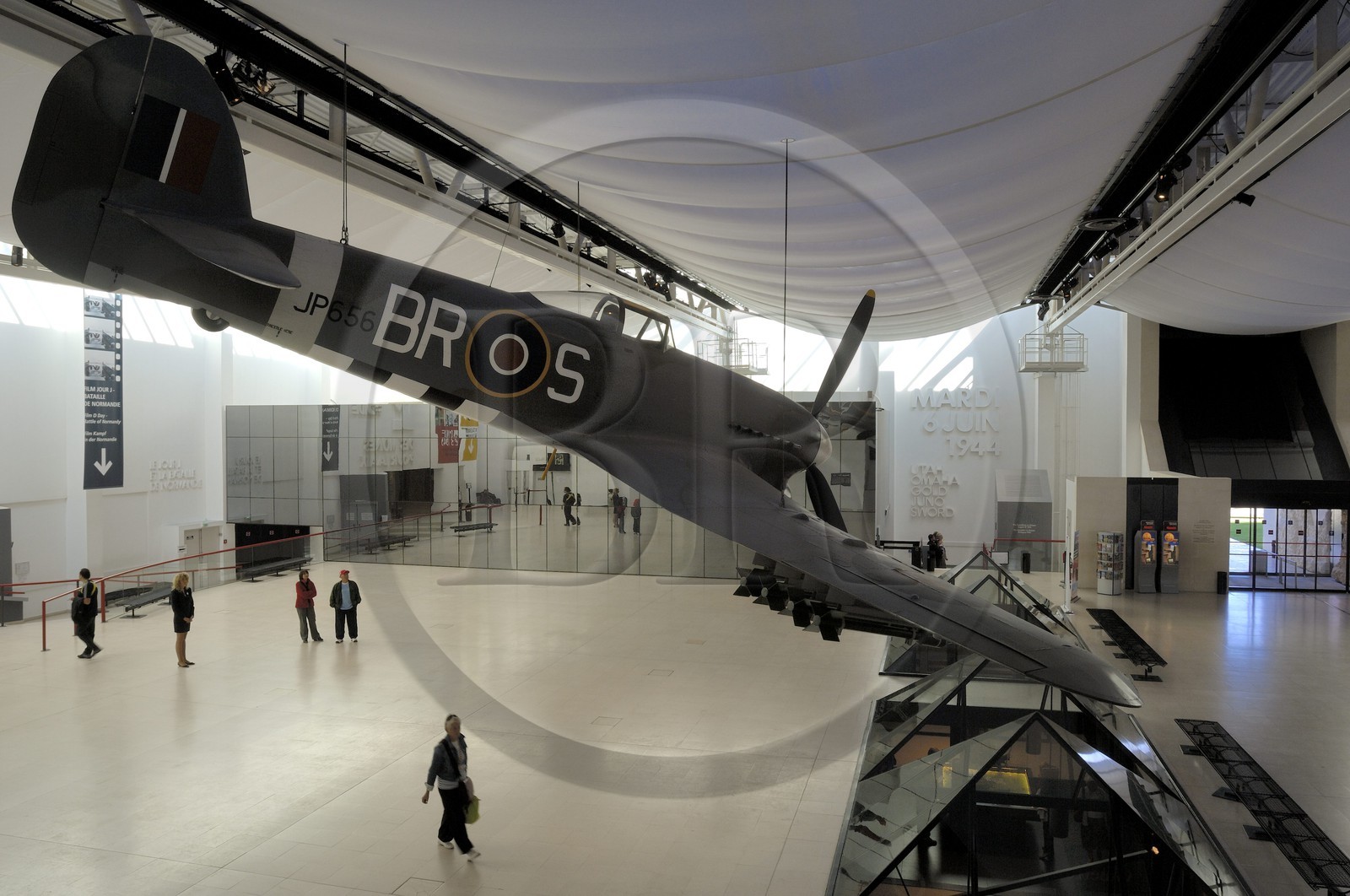 France, Calvados (14), Caen, le Mémorial pour la Paix