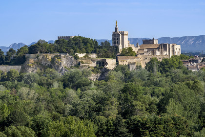 France, Vaucluse (84), Avignon, Palais des Papes classé Patrimoine mondial de l'UNESCO
