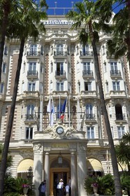 France, Alpes-Maritimes, Cannes, the Carlton palace on the boulevard de la Croisette