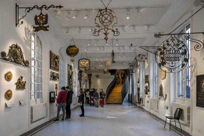 France, Paris, Marais district, Carnavalet Museum, Paris sign room