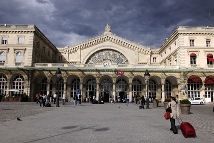 France, Paris (75), la Gare de l'Est