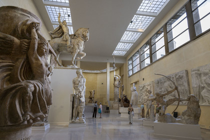 France, Paris, the museum of the sculptor Antoine Bourdelle, plaster hall