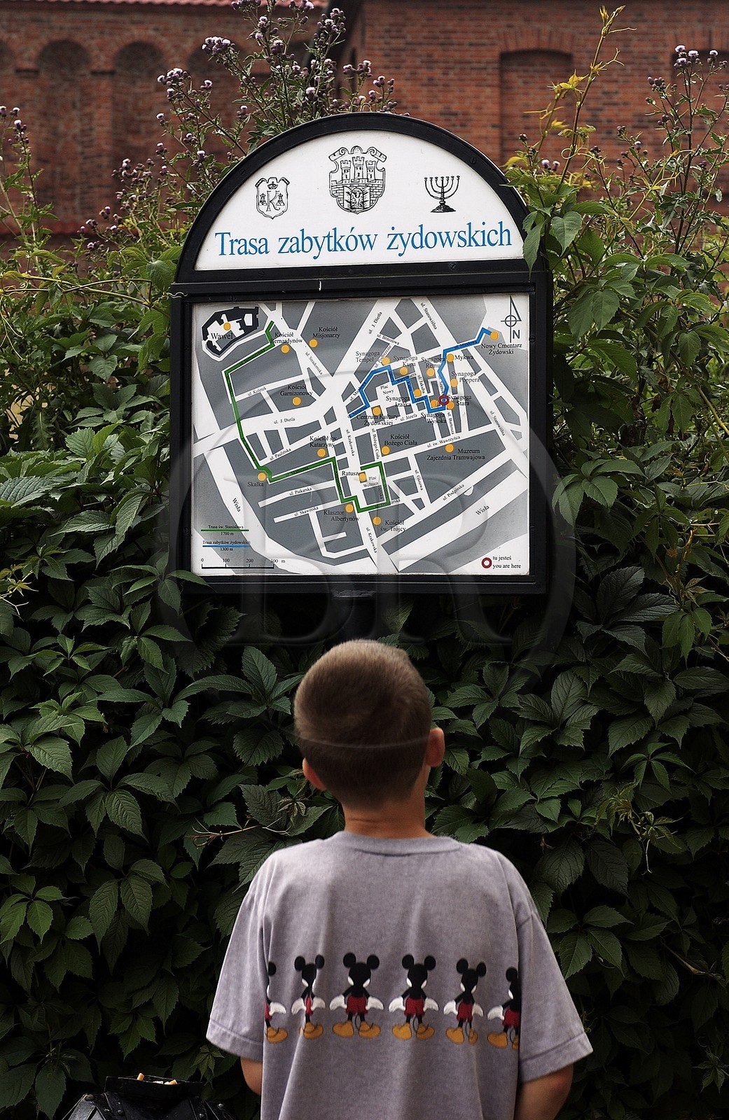 Pologne, Cracovie, visite du quartier juif de Kazimierz