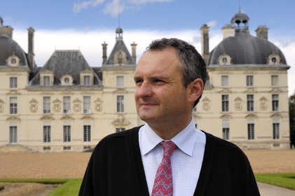 France, Loir et Cher, Chateau de Cheverny, Mr Charles Antoine de Vibraye the owner