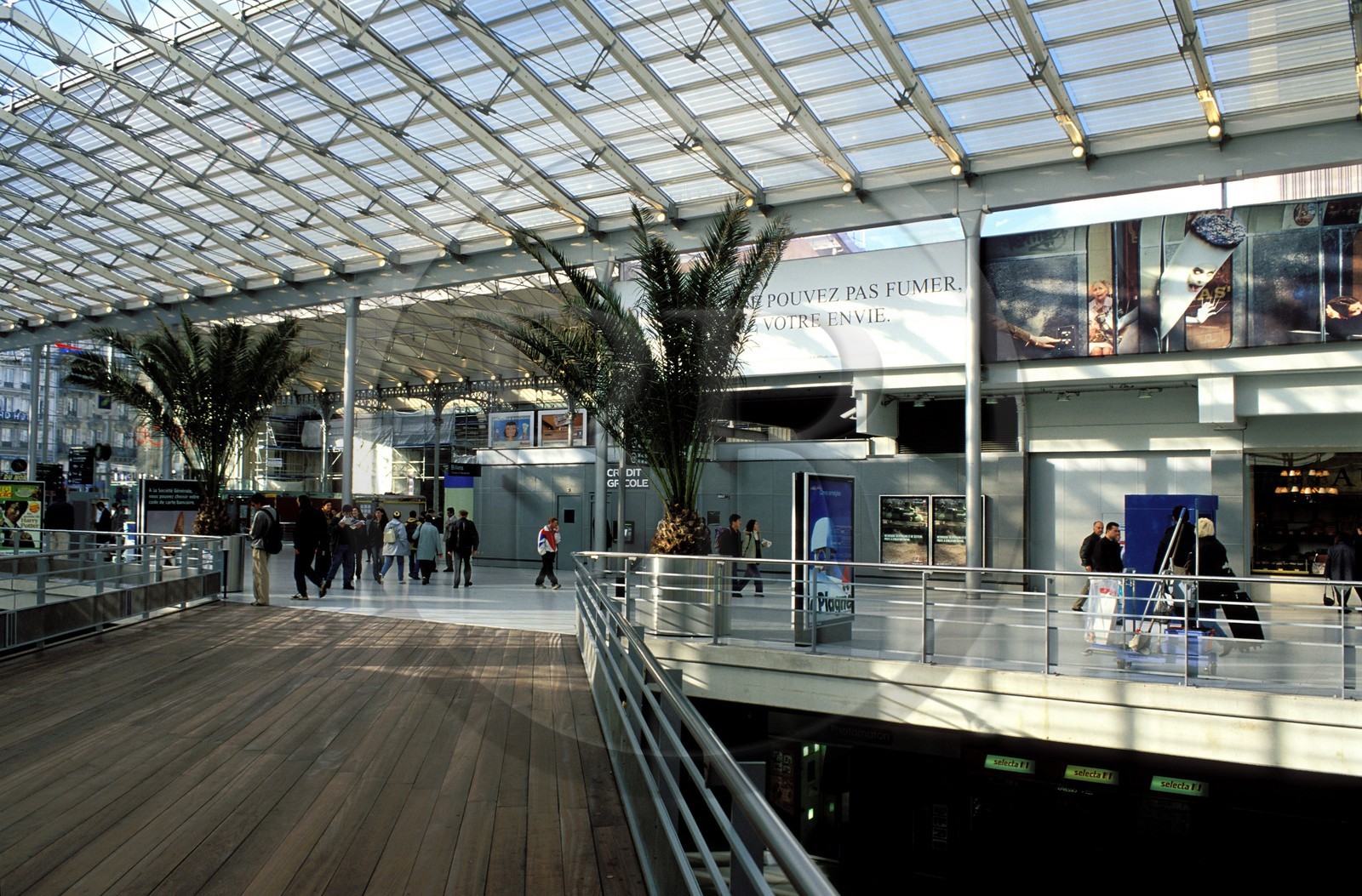 France, Paris (75), la nouvelle verrière de la gare du Nord