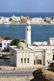 Sultanate of Oman, Ash Sharqiyah South Governorate, city and harbour of Sur, the old fishing quarter of Al Ayjah
