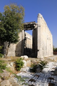 Turkey, Central Anatolia, Ankara, the Monumentum Ancyranum (Temple of Augustus and Rome)