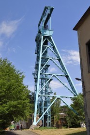 France, Moselle, Petite Rosselle, mine shaft Saint Charles