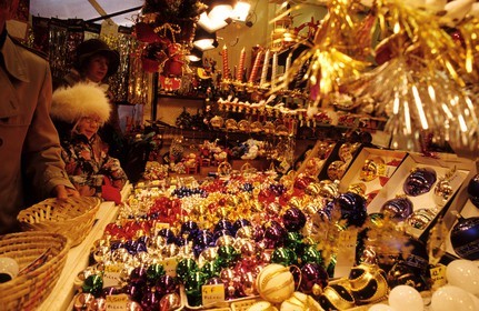 France, Bas-Rhin (67), marché de Noël à Strasbourg