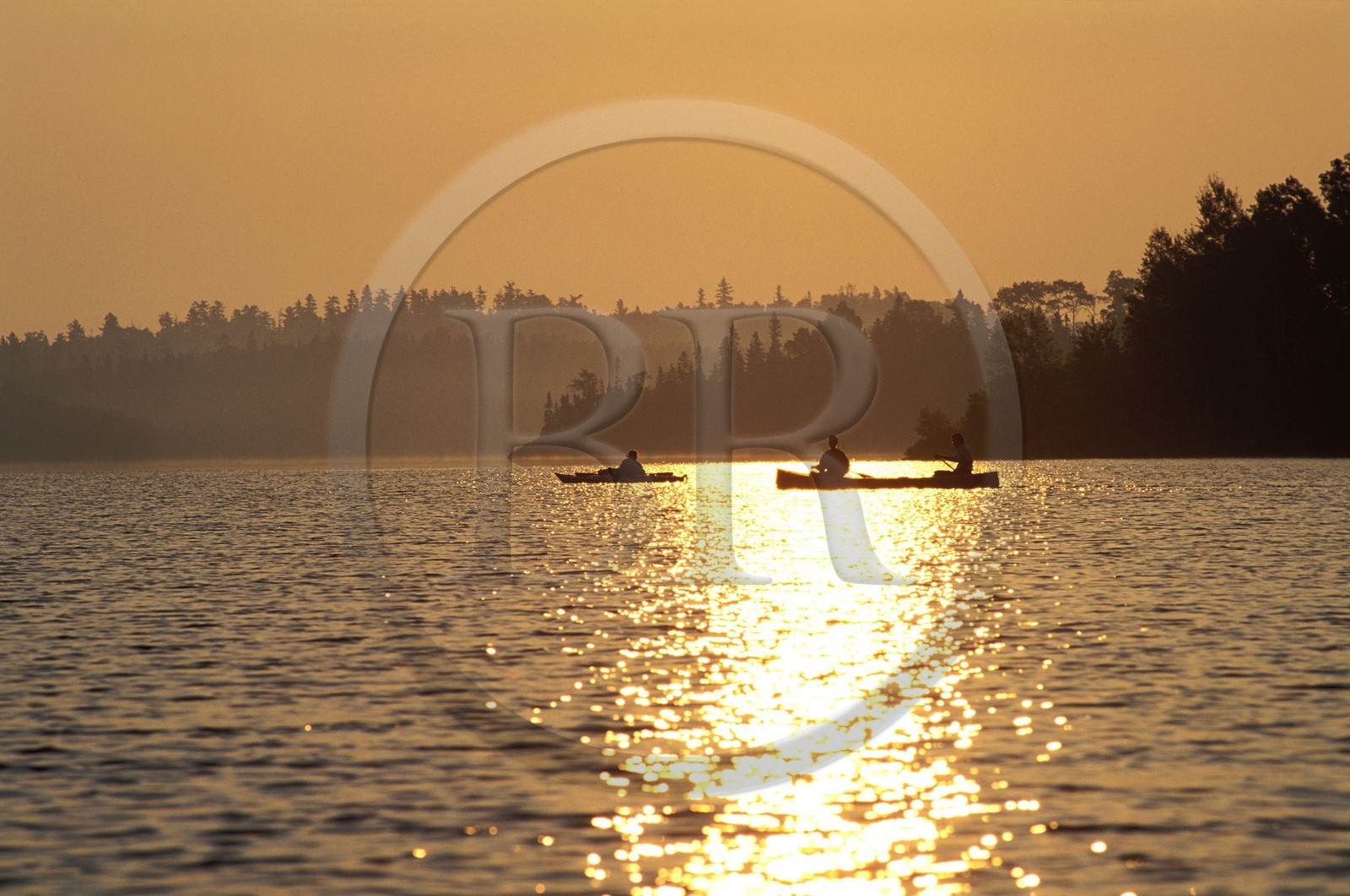 Canada, province de Québec, Réserve faunique de la Vérendrye, canoë et kayak sur le Grand Lac Victoria