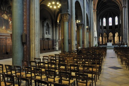 France, Paris (75), église Saint-Germain-des-Prés