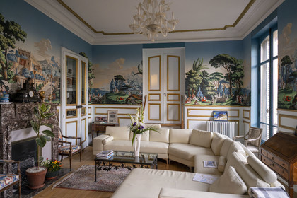 France, Nièvre, Nevers, Bonjour Guesthouse, an elegant and welcoming guesthouse filled with collectibles brought back from all over the world