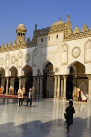Egypt, Cairo, El-Azhar mosque main courtyard