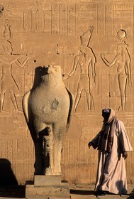Egypt, Nile Valley, Horus temple in Edfou