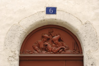 France, Loir et Cher (41), Blois, hôtel particulier au 6 rue Chemonton