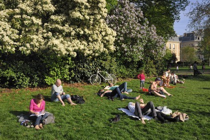 France, Paris (75), parc Monceau