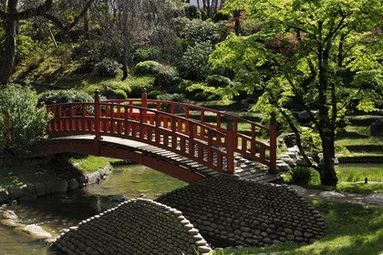 France, Hauts-de-Seine (92), Boulogne-Billancourt, le jardin japonais du musée départemental Albert-Kahn