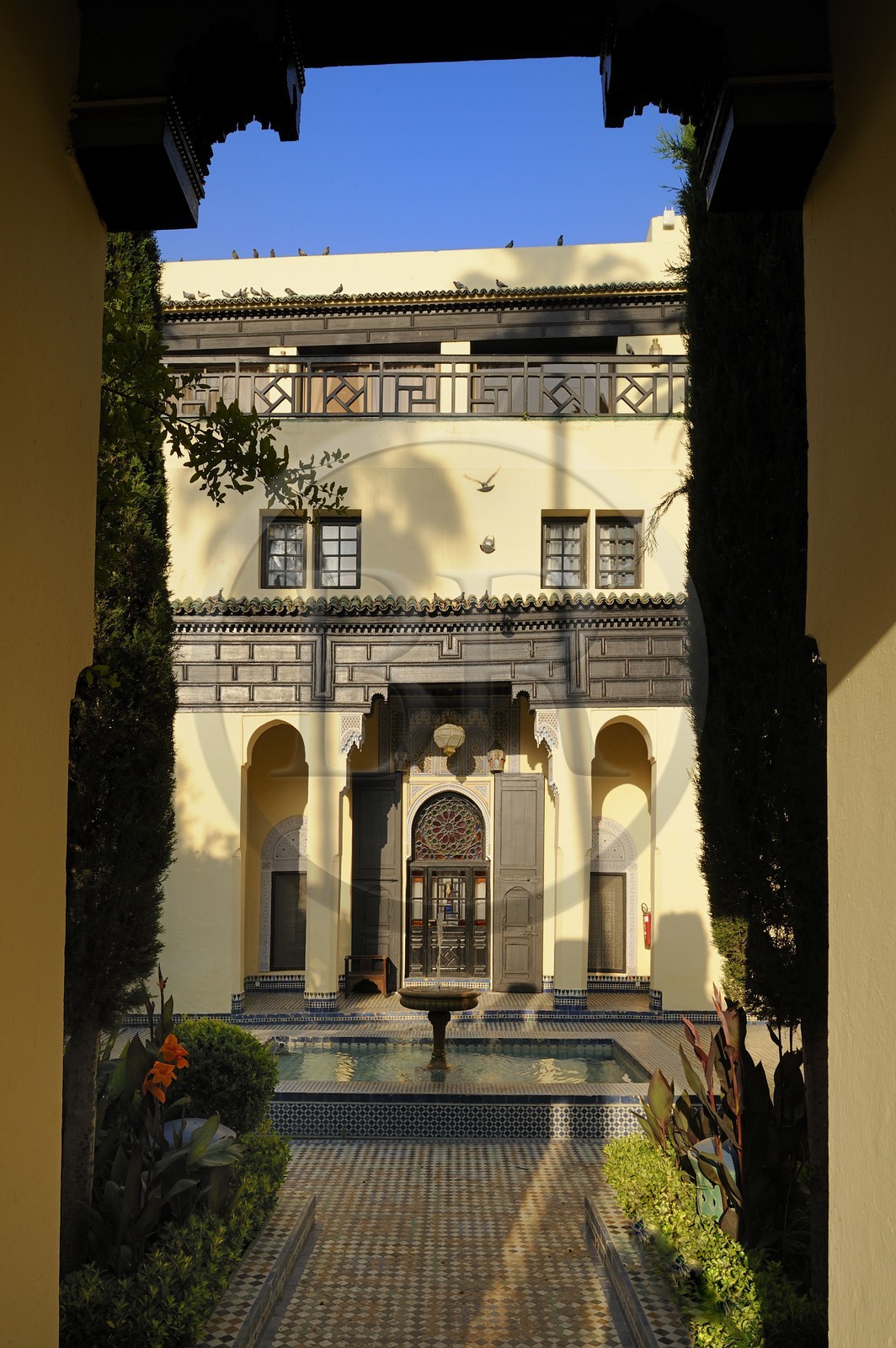 Maroc, Moyen Atlas, Fès, ville impériale, hôtel Sofitel Palais Jamai, ancien habitat du vizir Maroc, Moyen Atlas, Fès, ville impériale, hôtel Sofitel Palais Jamai, ancien habitat du vizir