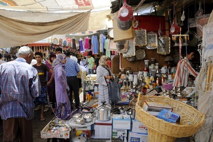 Maroc, région de l'Oriental, Oujda, souk de la médina