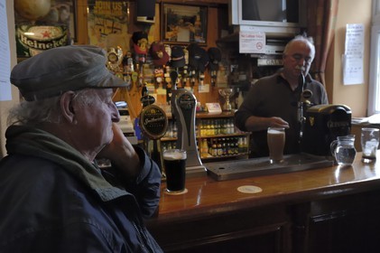 Republic of Ireland, County Galway, Aran Islands, Inishmore, Kilronan pub