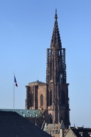 France, Bas Rhin, Strasbourg, old town listed as World Heritage by UNESCO, Notre Dame Cathedral