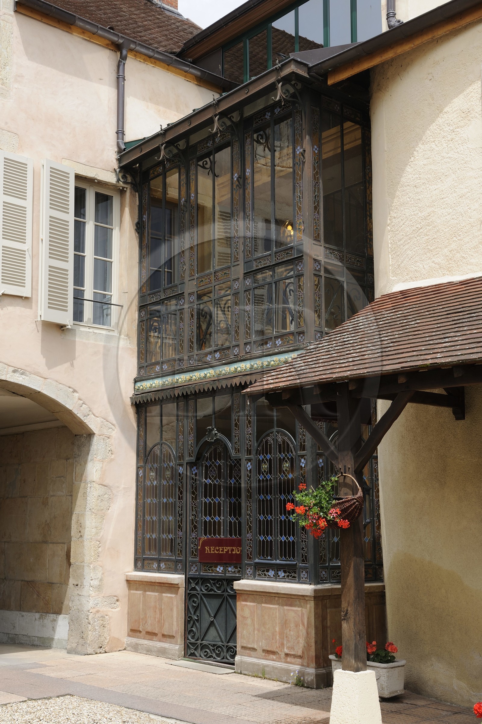 France, Côte-d'Or (21), Beaune, l'hôtel Belle Epoque France, Côte-d'Or (21), Beaune, l'hôtel Belle Epoque