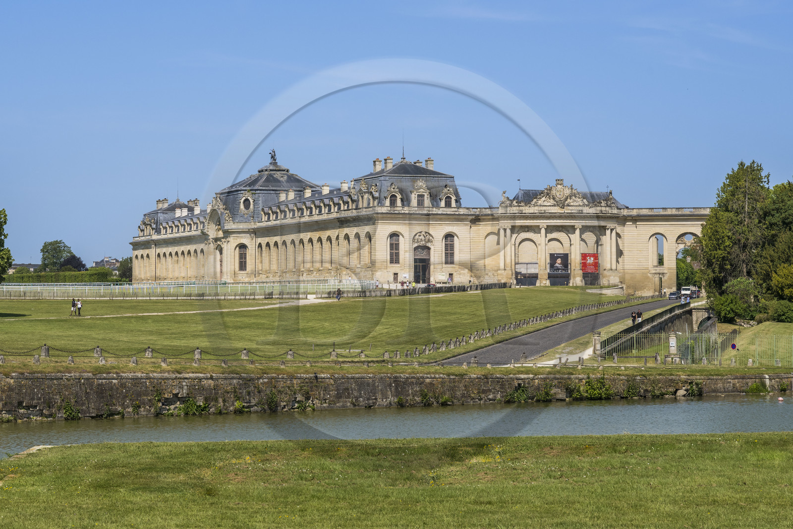 France, Oise (60), Chantilly, le chateau de Chantilly, les Grandes Ecuries France, Oise (60), Chantilly, le chateau de Chantilly, les Grandes Ecuries